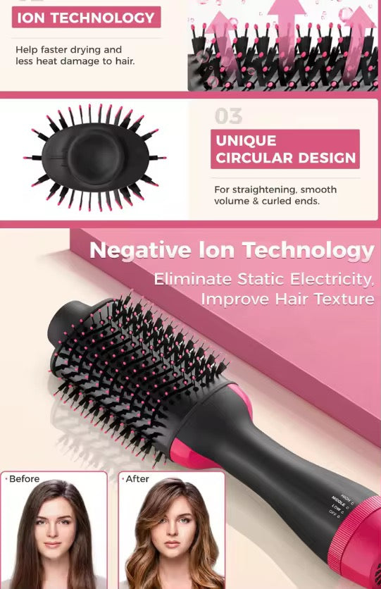 Brosse à lisseur cheveux